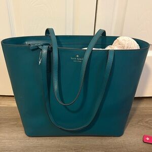 Kate Spade Turquoise Tote Bag